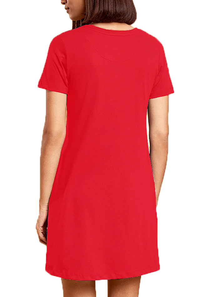 Good Vibes Female T-Shirt Dress