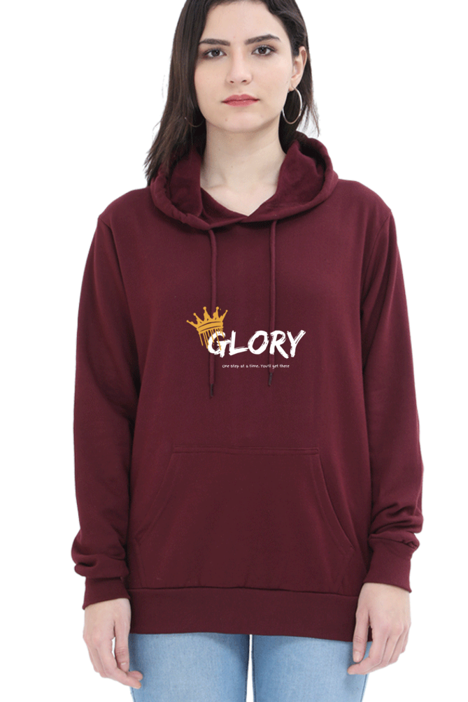 Glory - Unisex Printed Hooded Sweatshirt